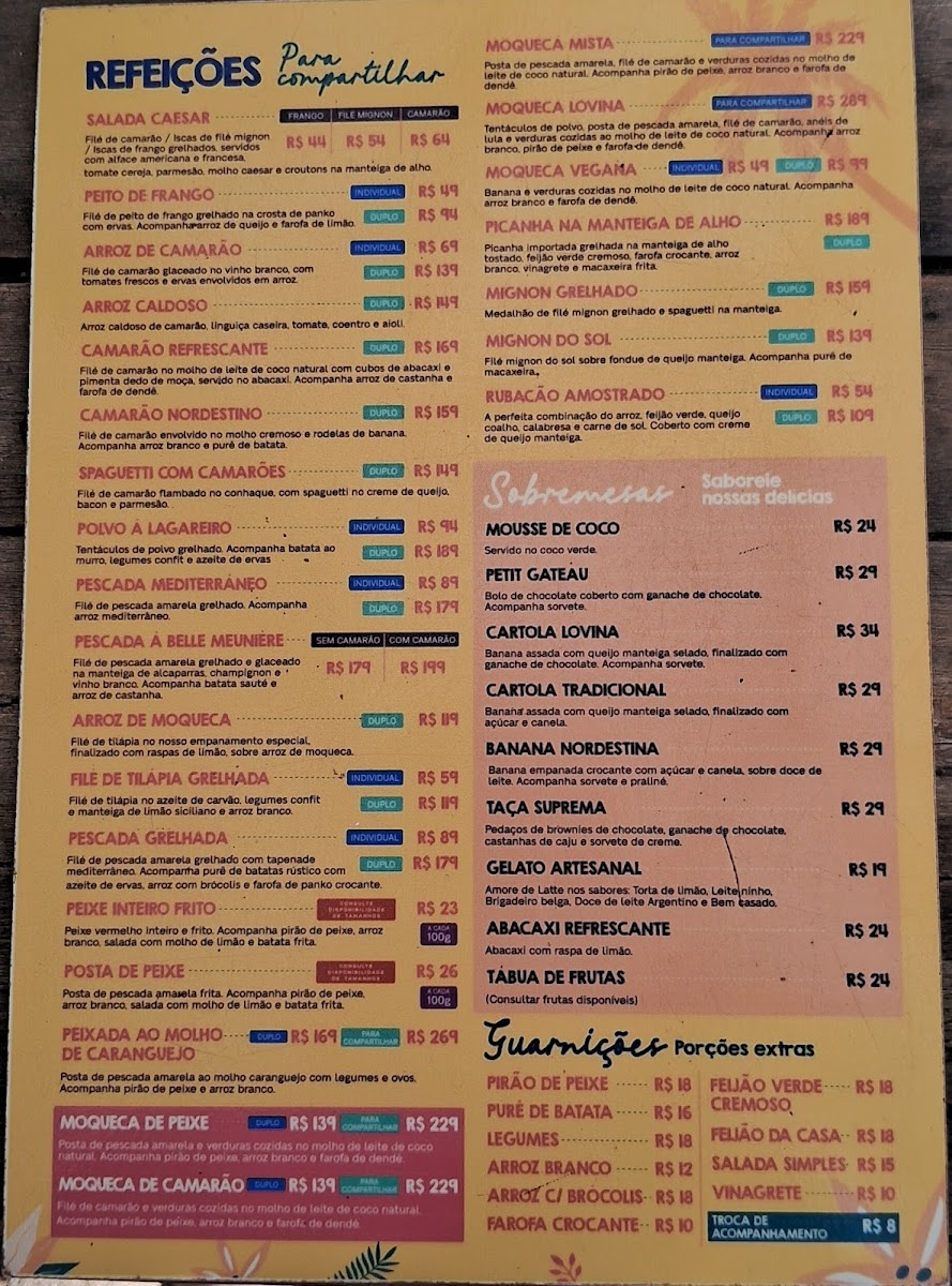 Menu Lovina Seixas | Bar | Restaurante Em João Pessoa-8