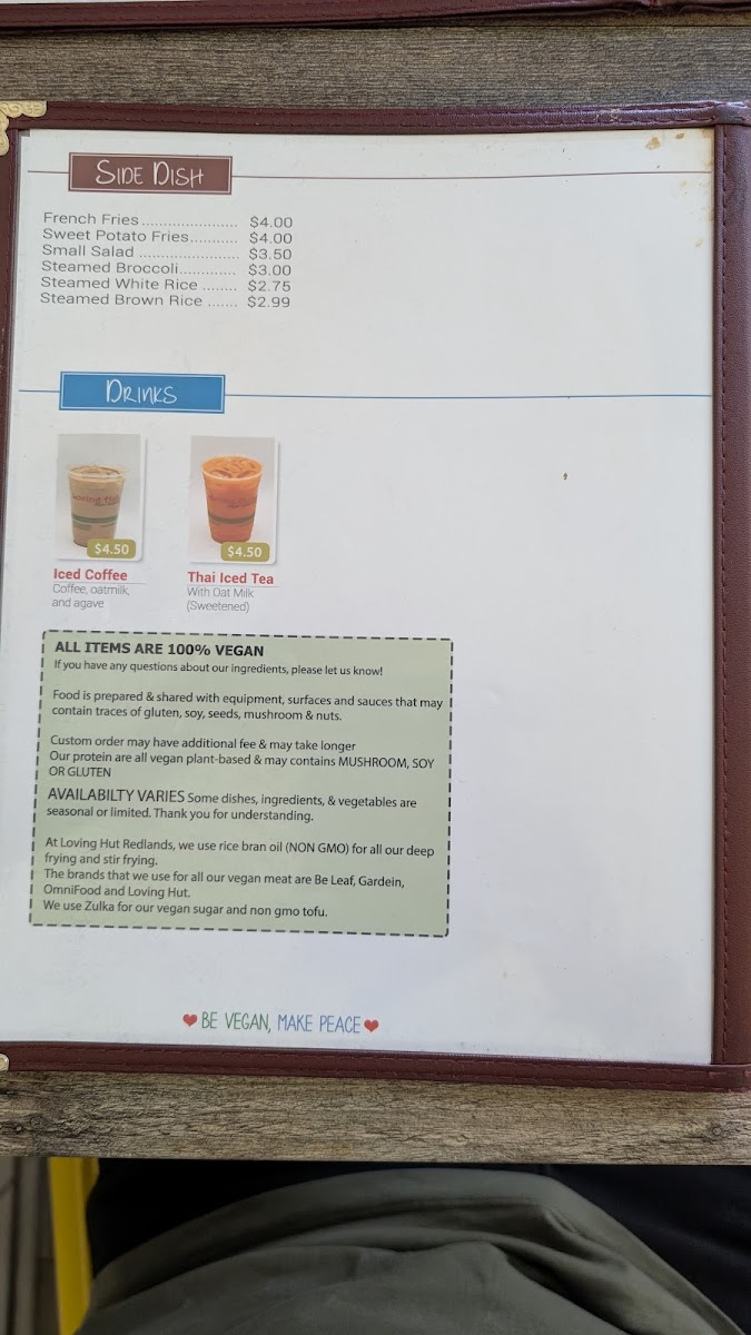 Menu Loving Hut-Redlands-10