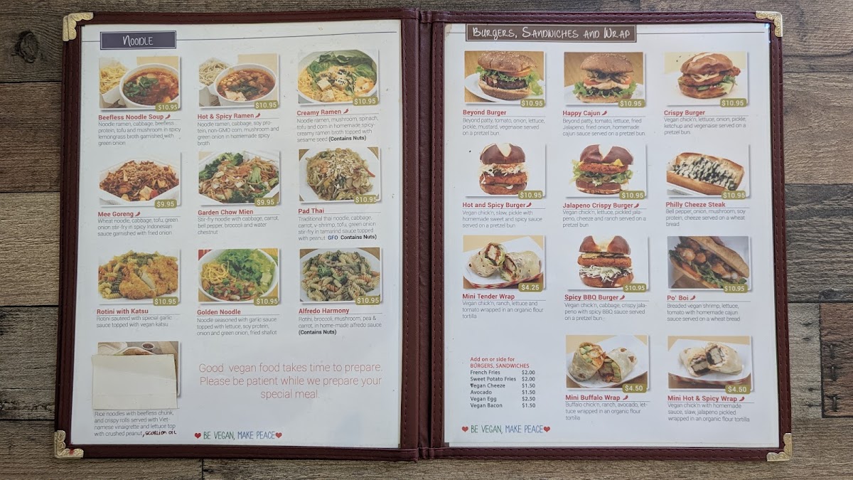 Menu Loving Hut-Redlands-9