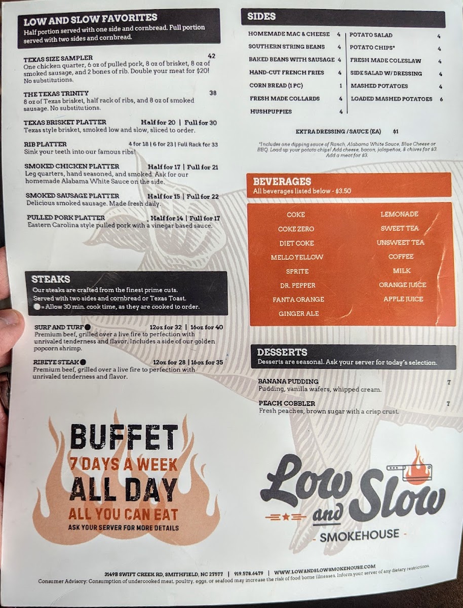 Menu Low And Slow Smokehouse-3