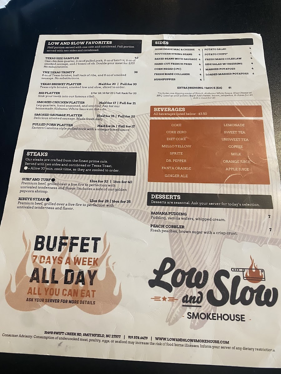 Menu Low And Slow Smokehouse-4