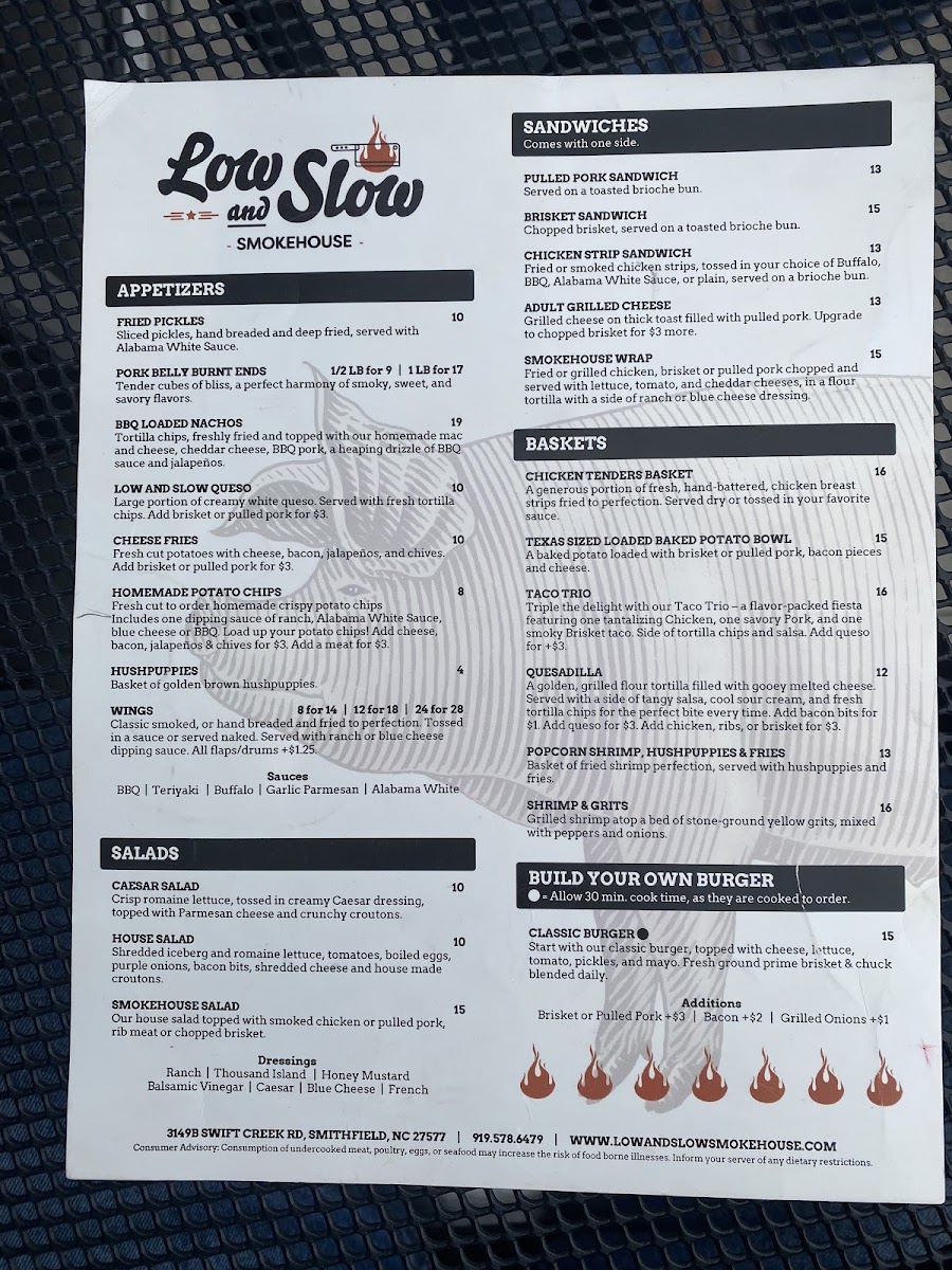 Menu Low And Slow Smokehouse-6