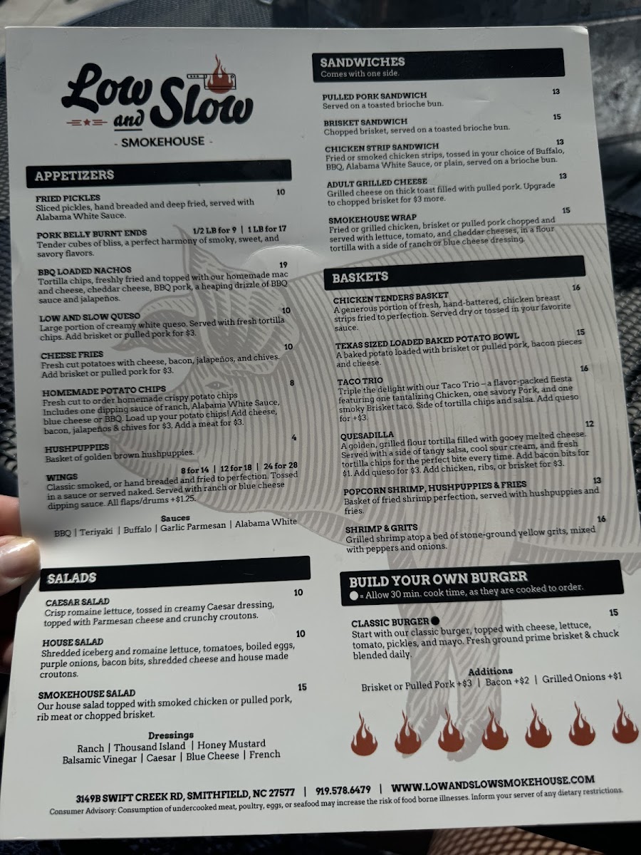 Menu Low And Slow Smokehouse-9