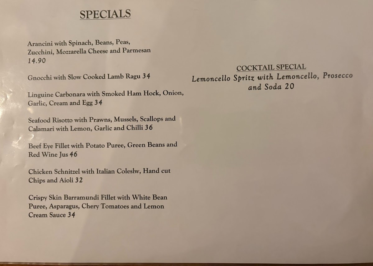 Menu Lower West Side-1