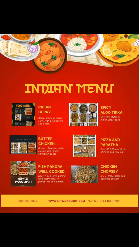 Menu Lr Pizza & Curry Ltd(Best Price On Website!)-4