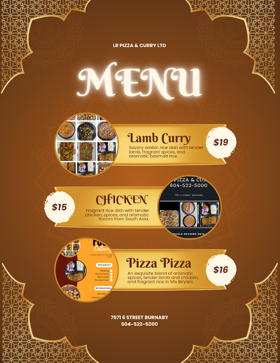 Menu Lr Pizza & Curry Ltd(Best Price On Website!)-6