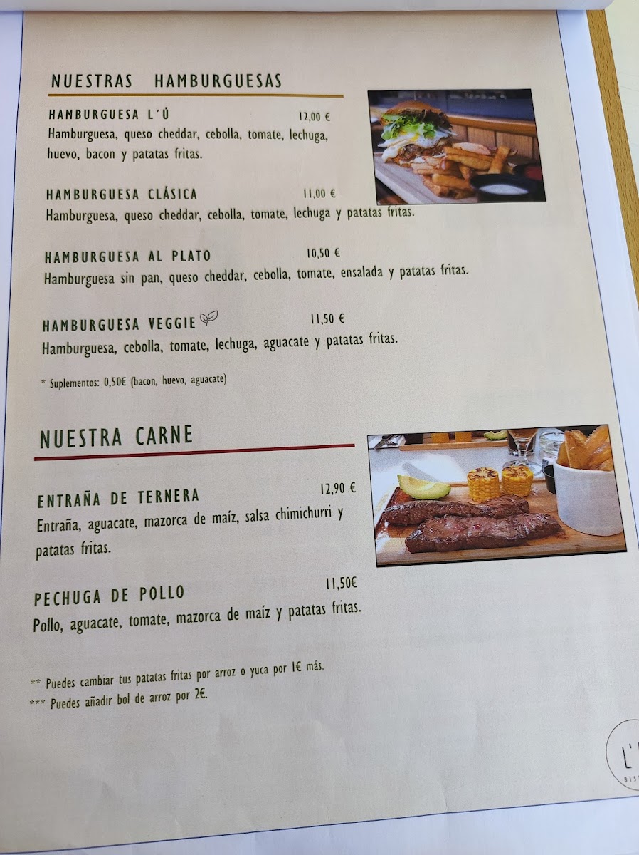 Menu L'ú Bistrot-8