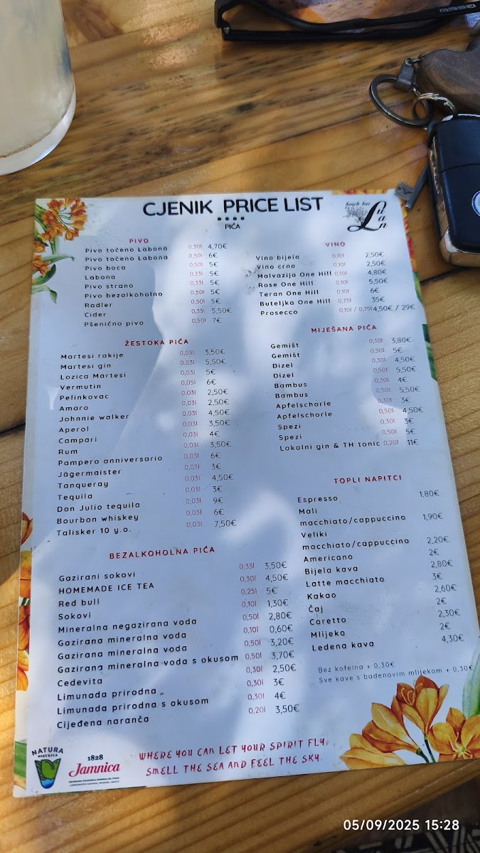 Menu Luan Beach Bar-3