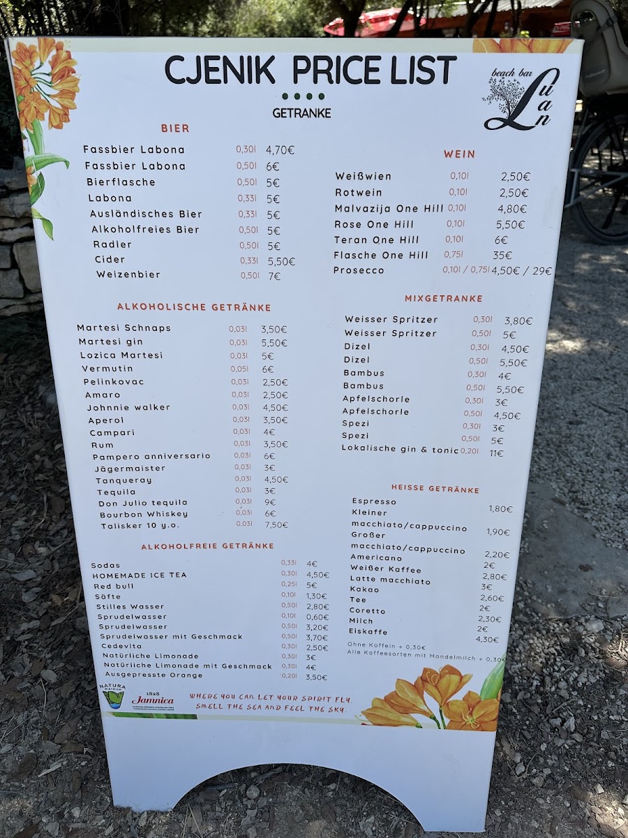 Menu Luan Beach Bar-5
