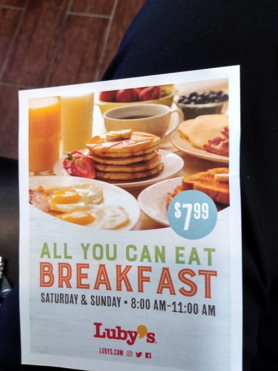 Menu Luby's-6