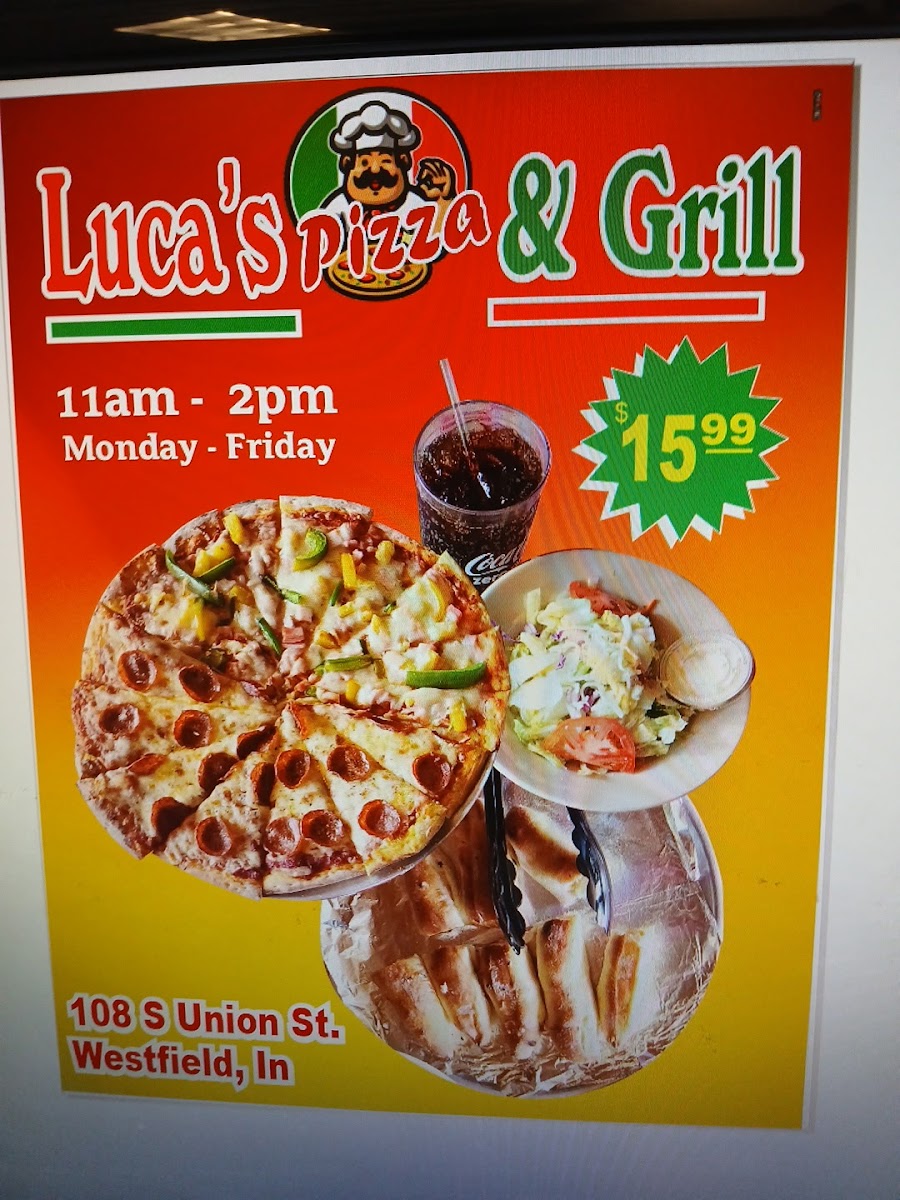Menu Luca's Pizza & Grill-5