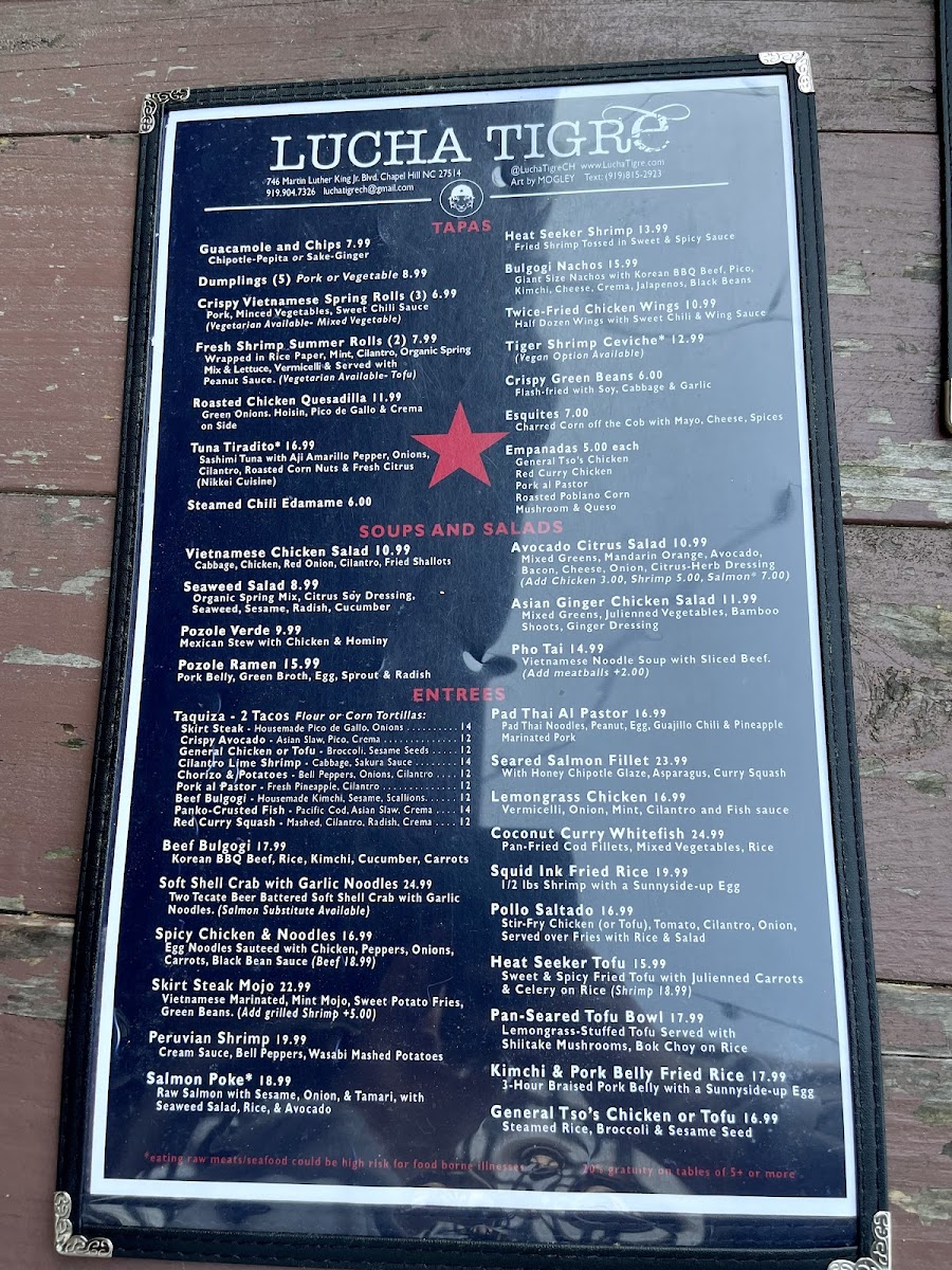Menu Lucha Tigre-3