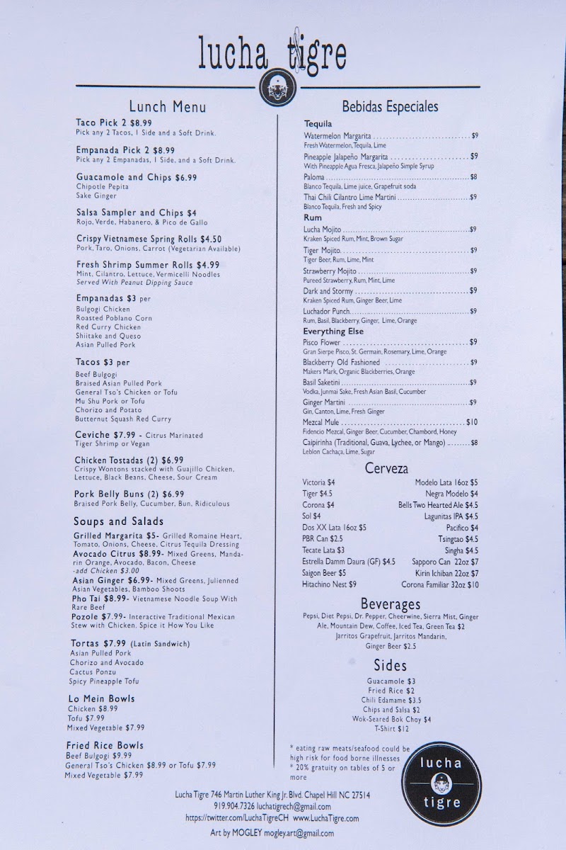 Menu Lucha Tigre-4
