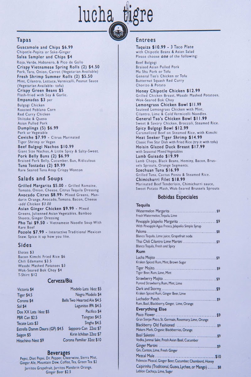 Menu Lucha Tigre-5