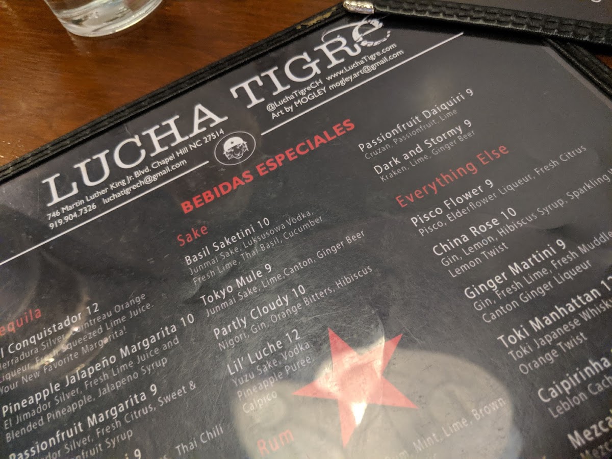Menu Lucha Tigre-9