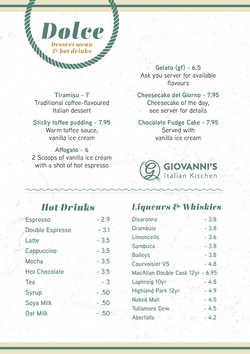 Menu Luciano's Hamilton-2