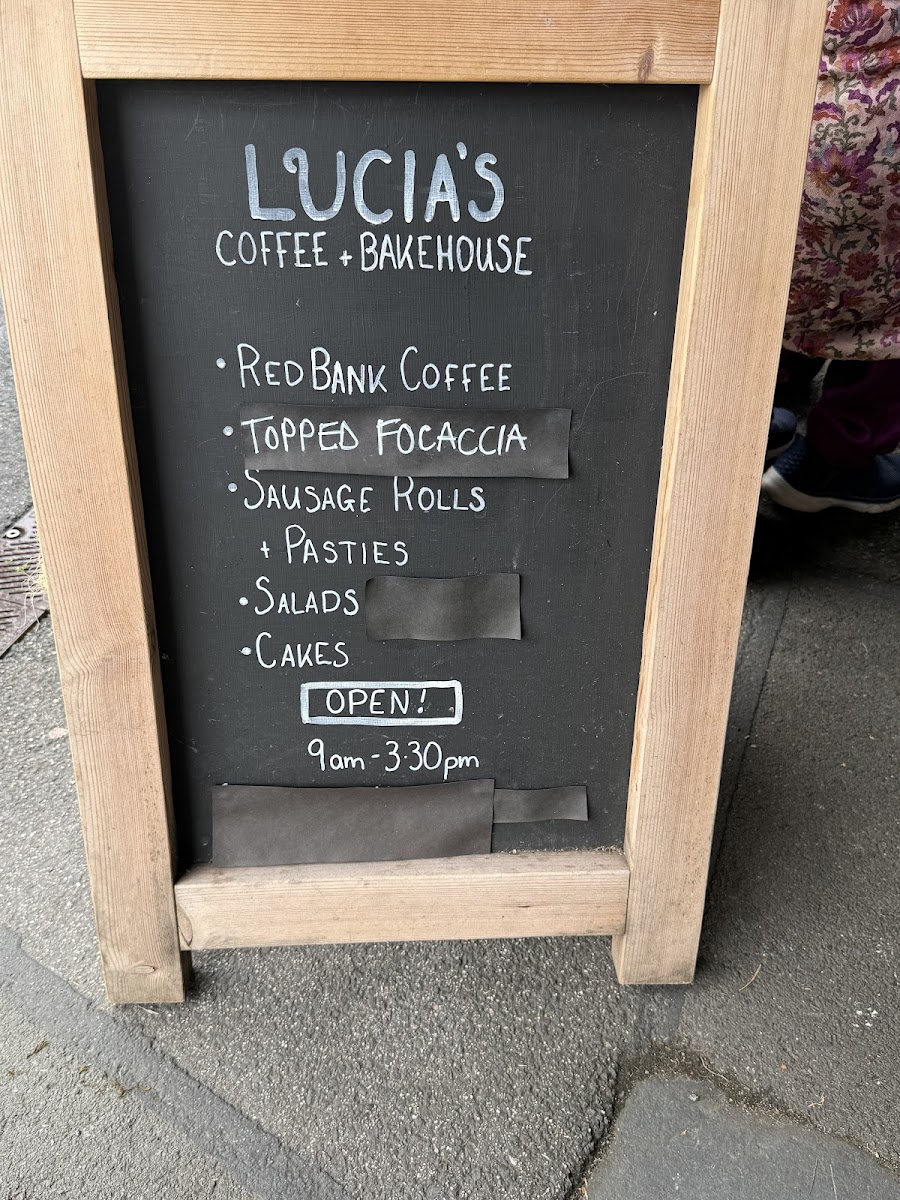 Menu Lucia's Coffee + Bakehouse-4