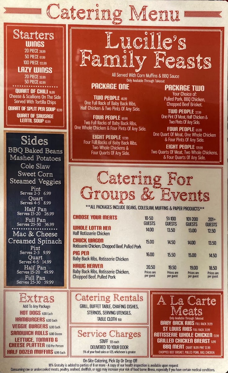 Menu Lucilles Bad To The Bone Bbq-3