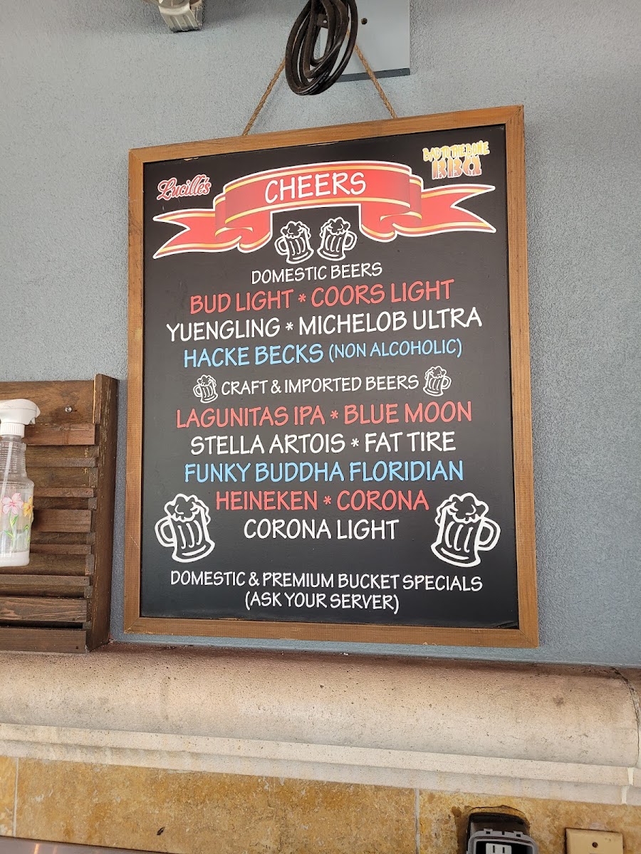 Menu Lucilles Bad To The Bone Bbq-8