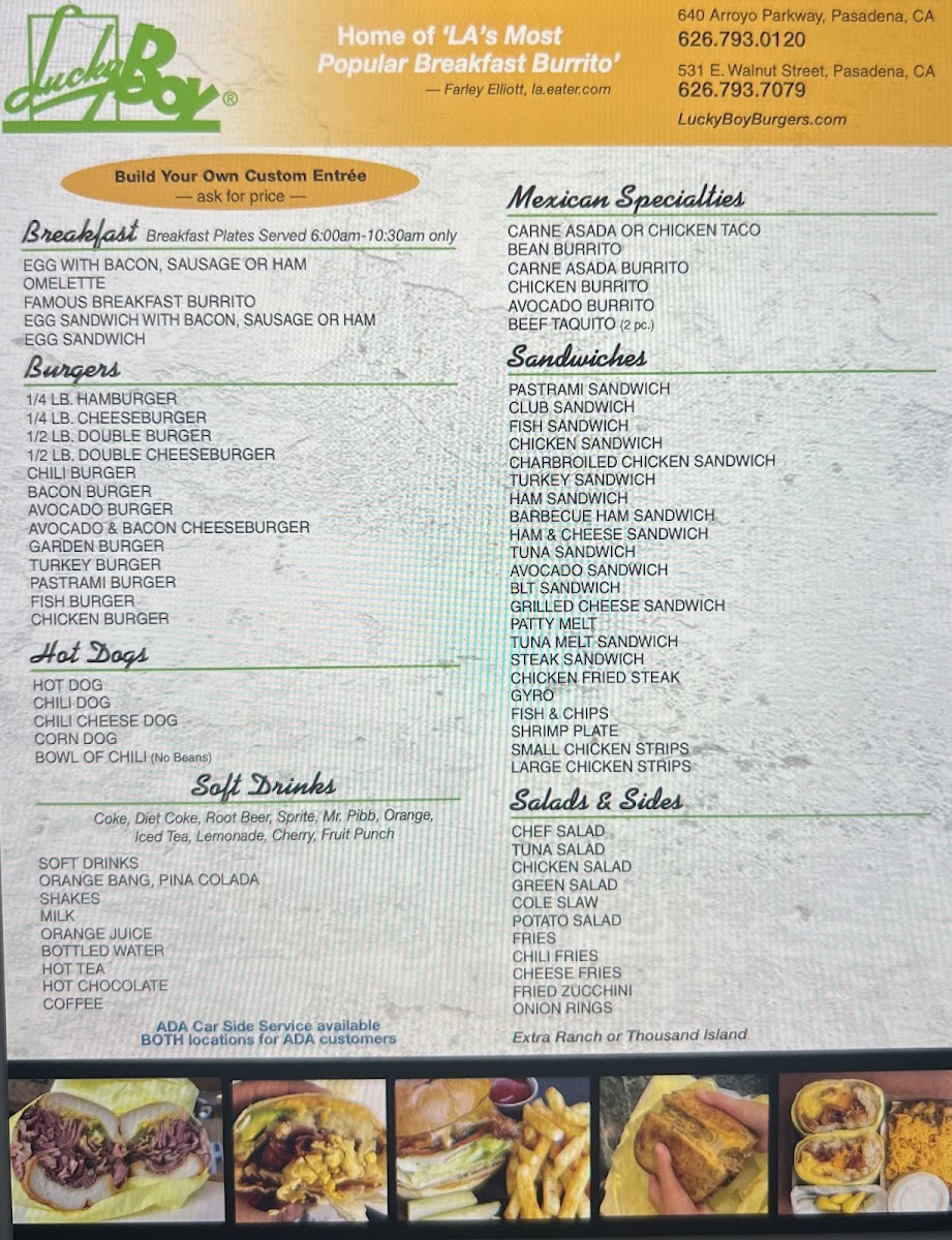 Menu Lucky Boy-2
