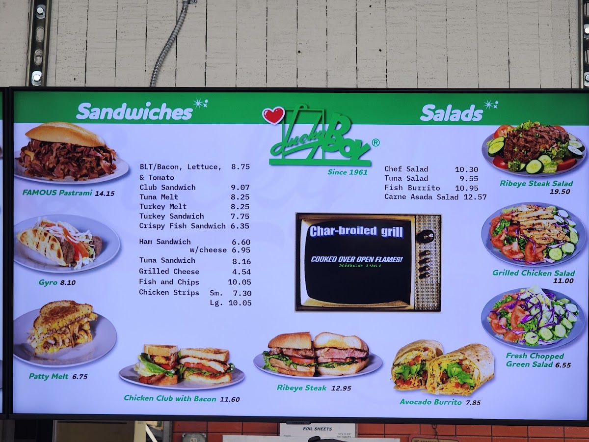 Menu Lucky Boy-7