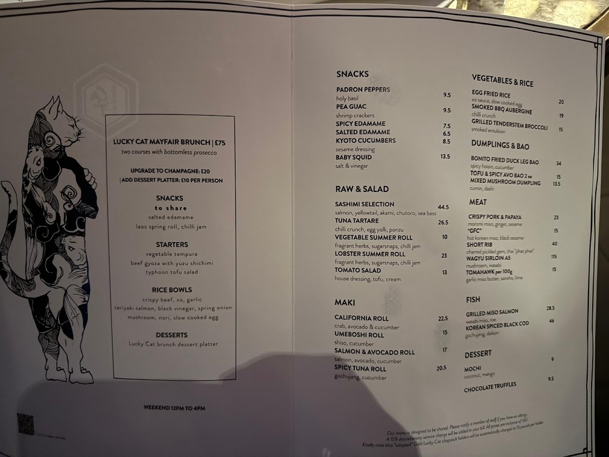 Menu Lucky Cat By Gordon Ramsay-3