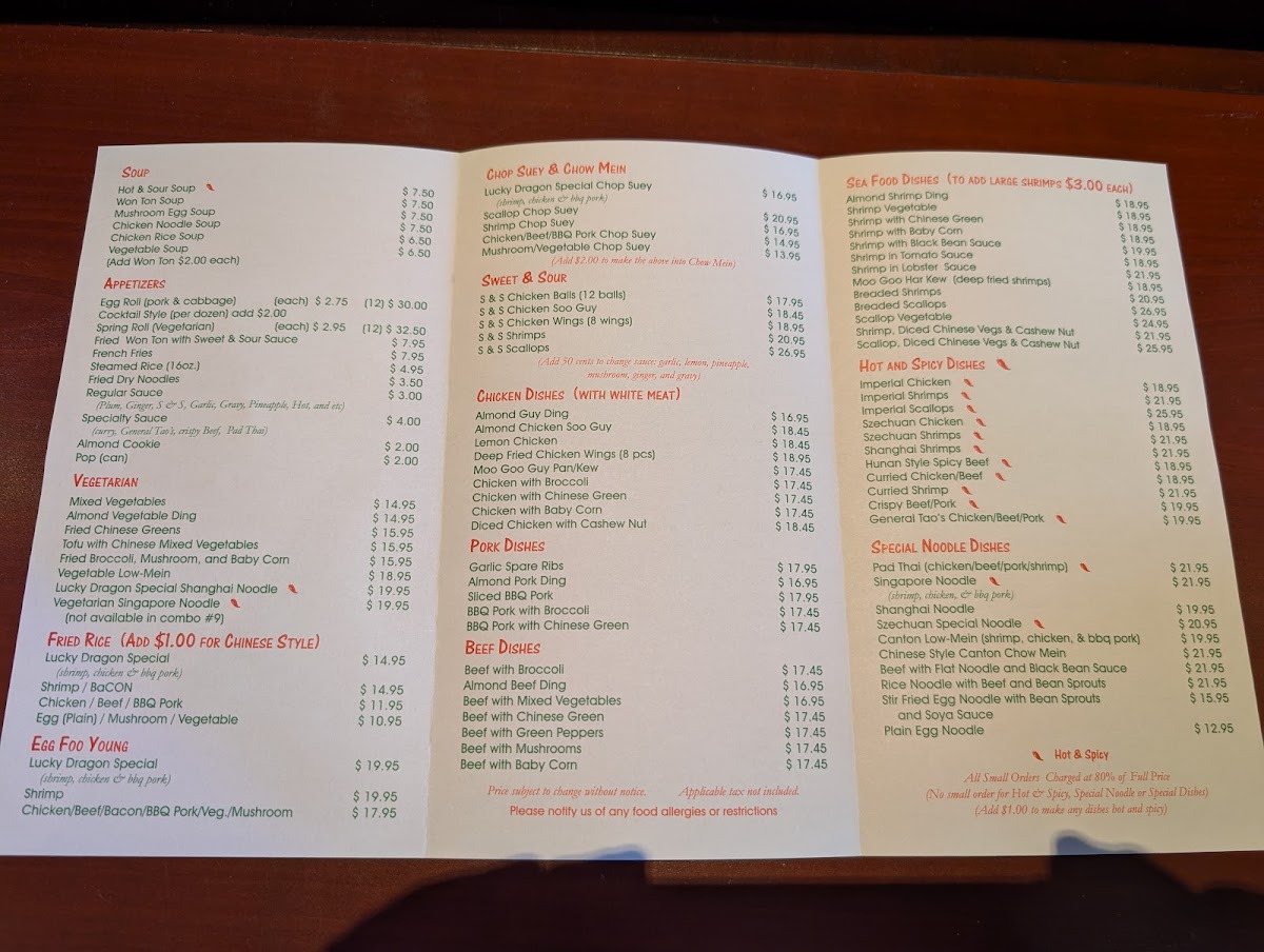 Menu Lucky Dragon Delight-1