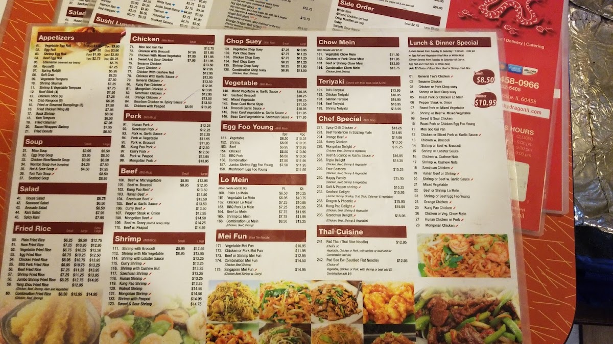 Menu Lucky Dragon-1