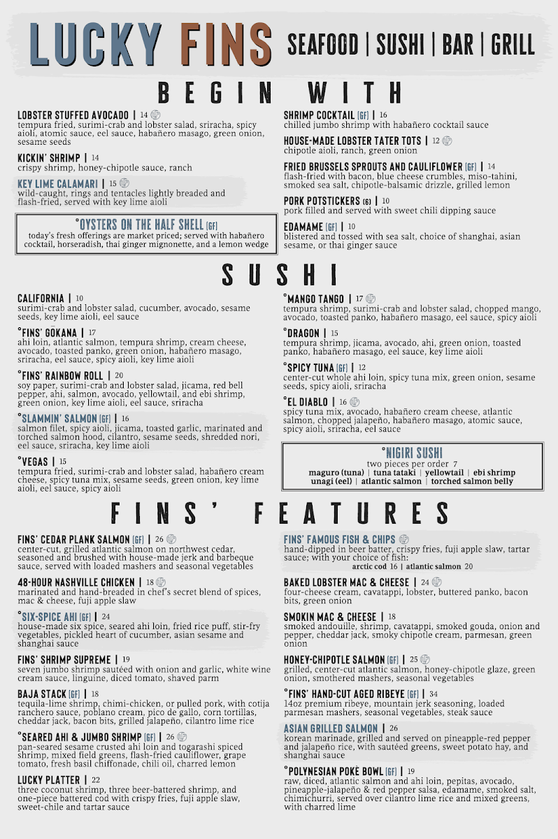 Menu Lucky Fins Greeley-2