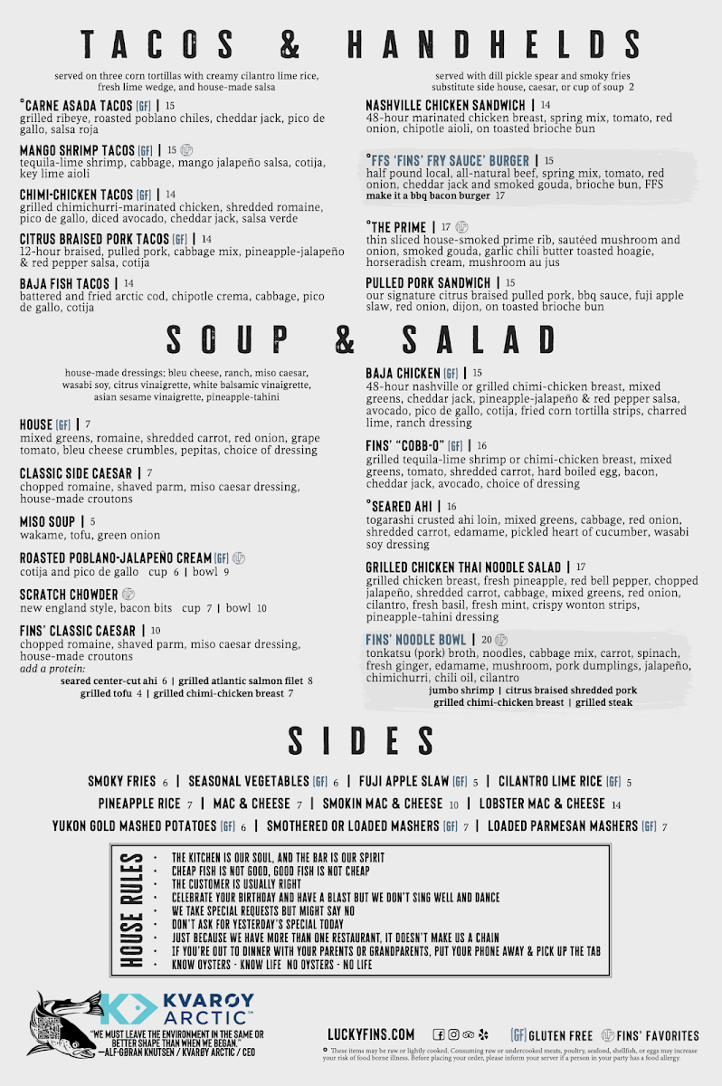 Menu Lucky Fins Greeley-3
