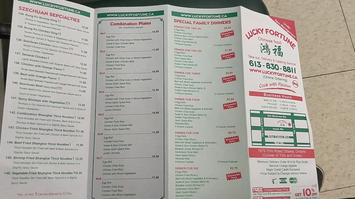 Menu Lucky Fortune Chinese Food-10