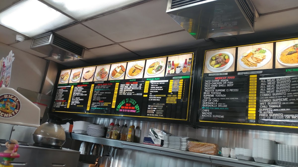 Menu Lucky Guy's Burgers-8