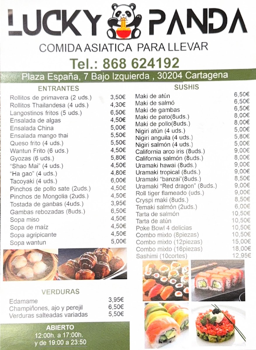 Menu Lucky Panda-2