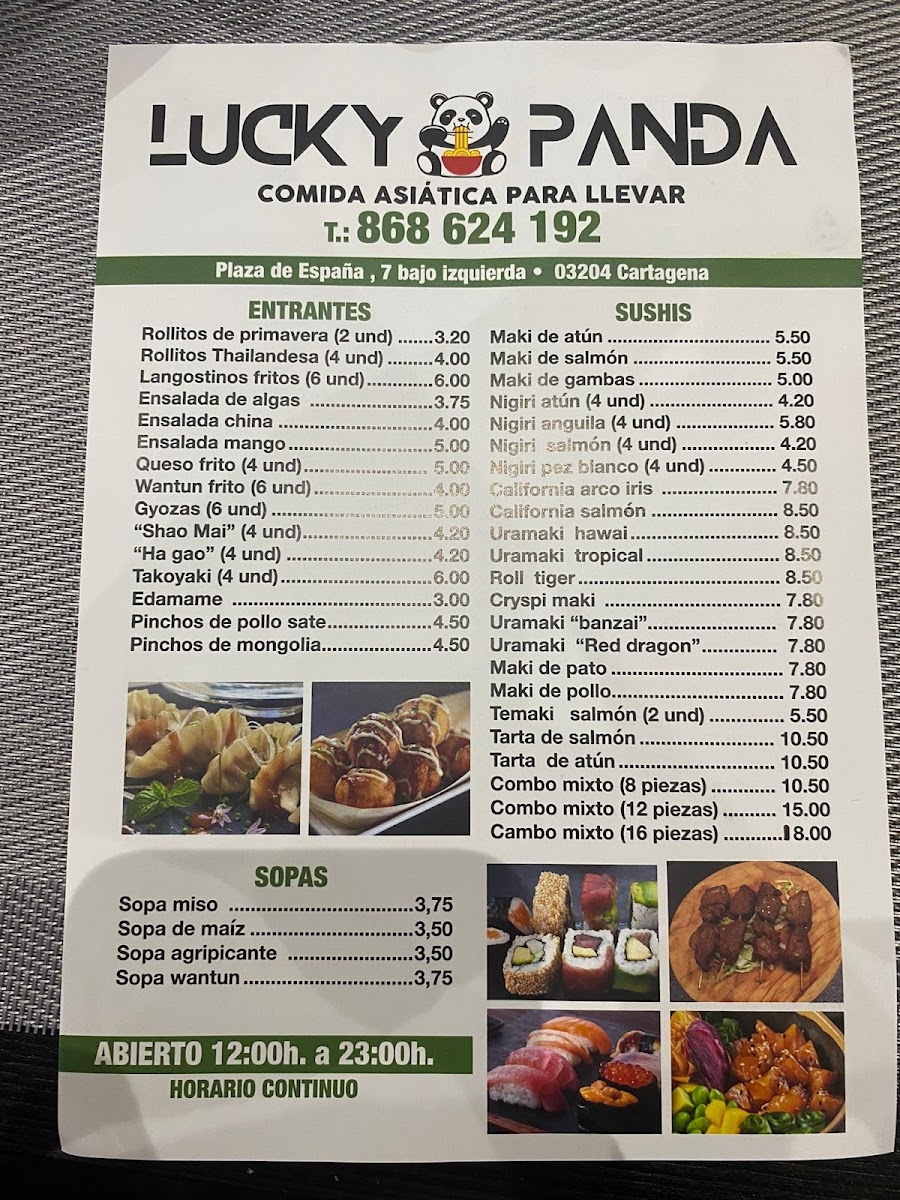Menu Lucky Panda-4