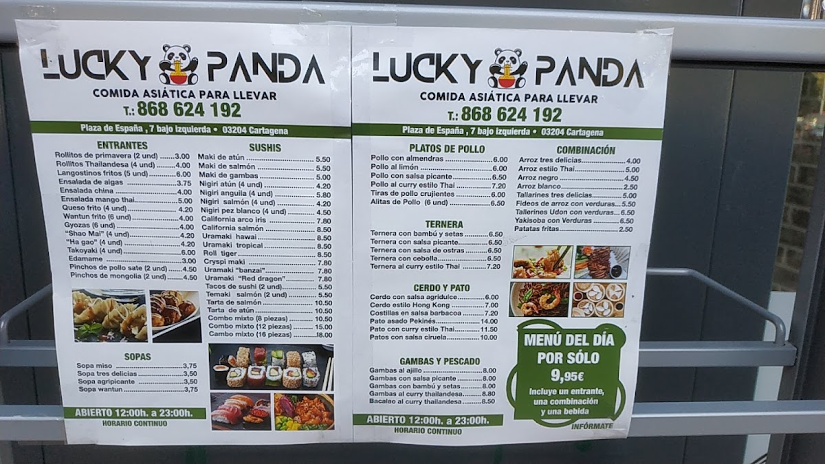 Menu Lucky Panda-9