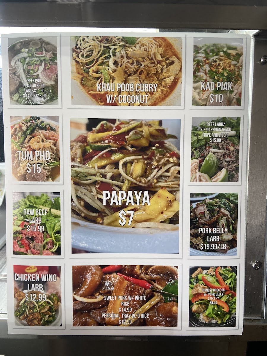 Menu Lucky Pearl Cafe-1