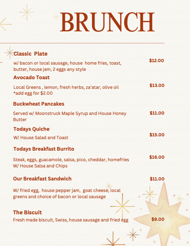 Menu Lucky Rivers Cafe And Catering Llc-1