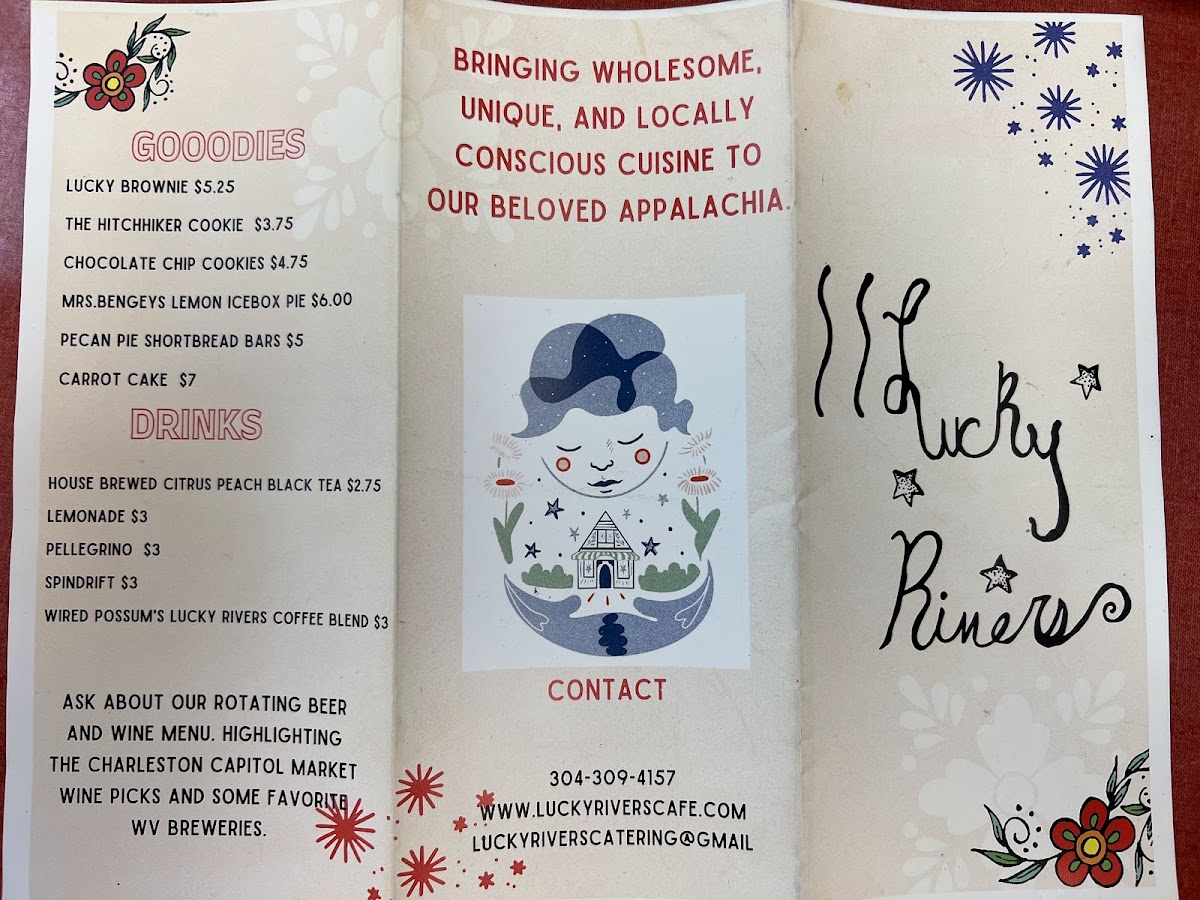 Menu Lucky Rivers Cafe And Catering Llc-4