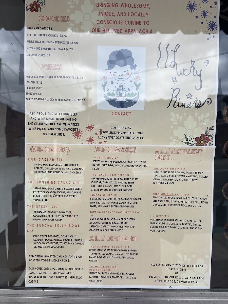 Menu Lucky Rivers Cafe And Catering Llc-9