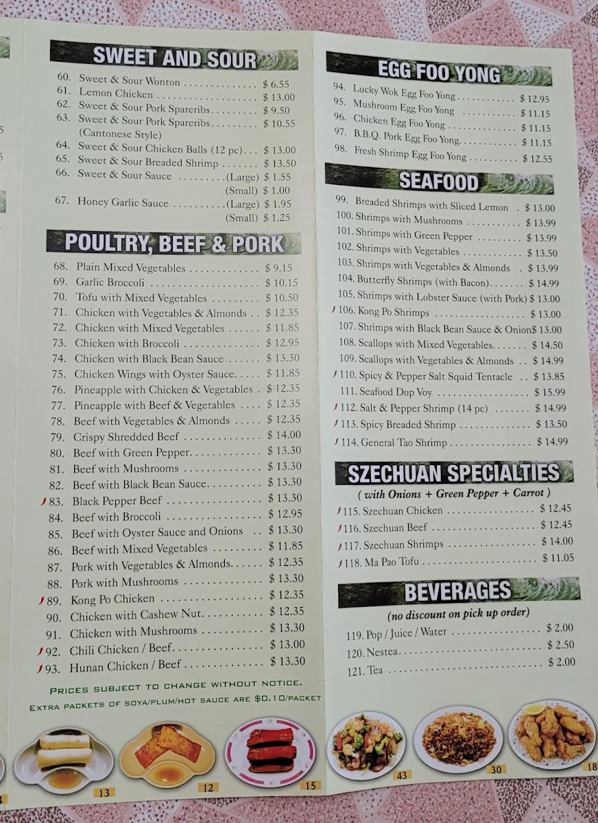 Menu Lucky Wok Restaurants-1