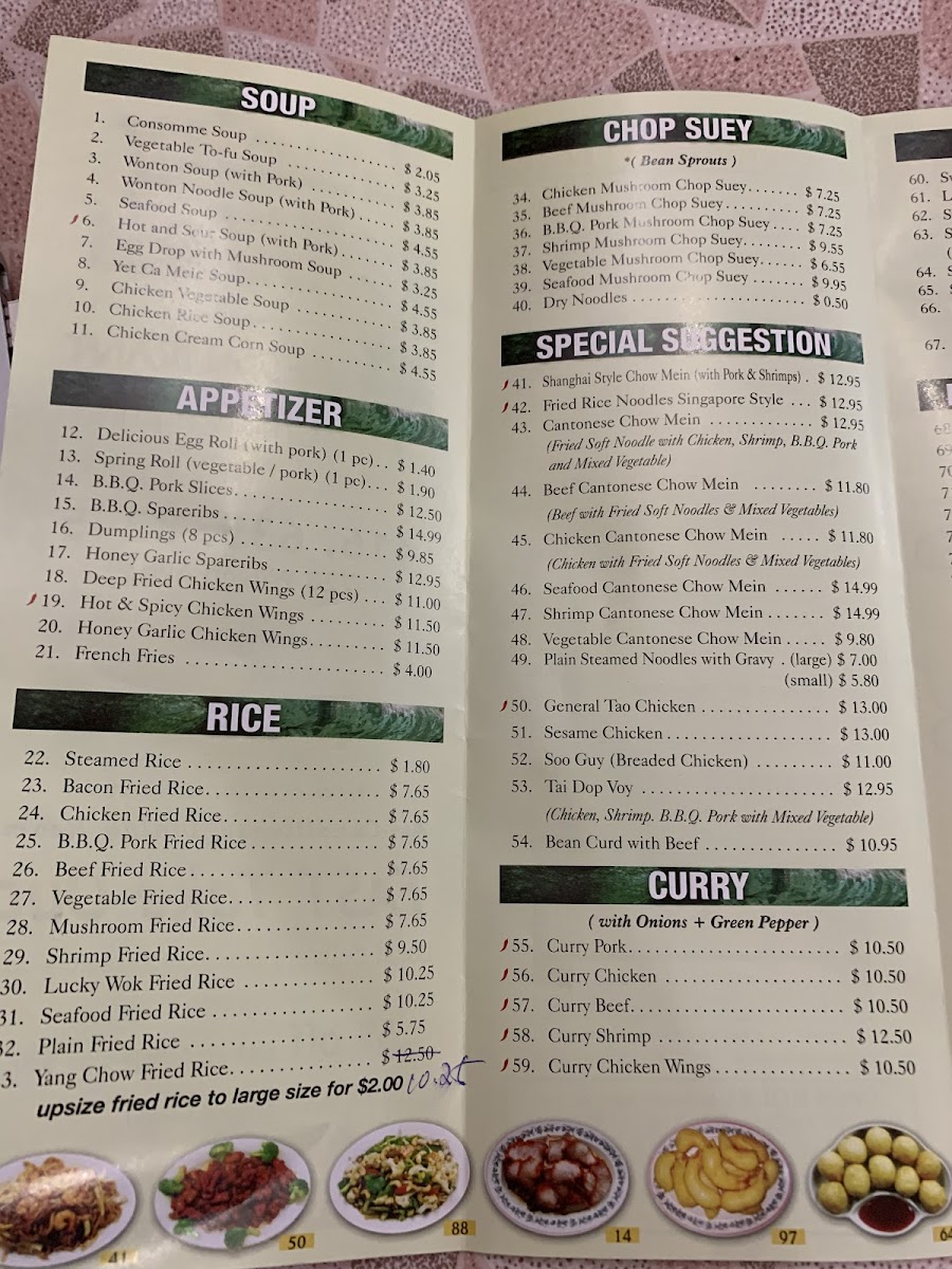 Menu Lucky Wok Restaurants-8