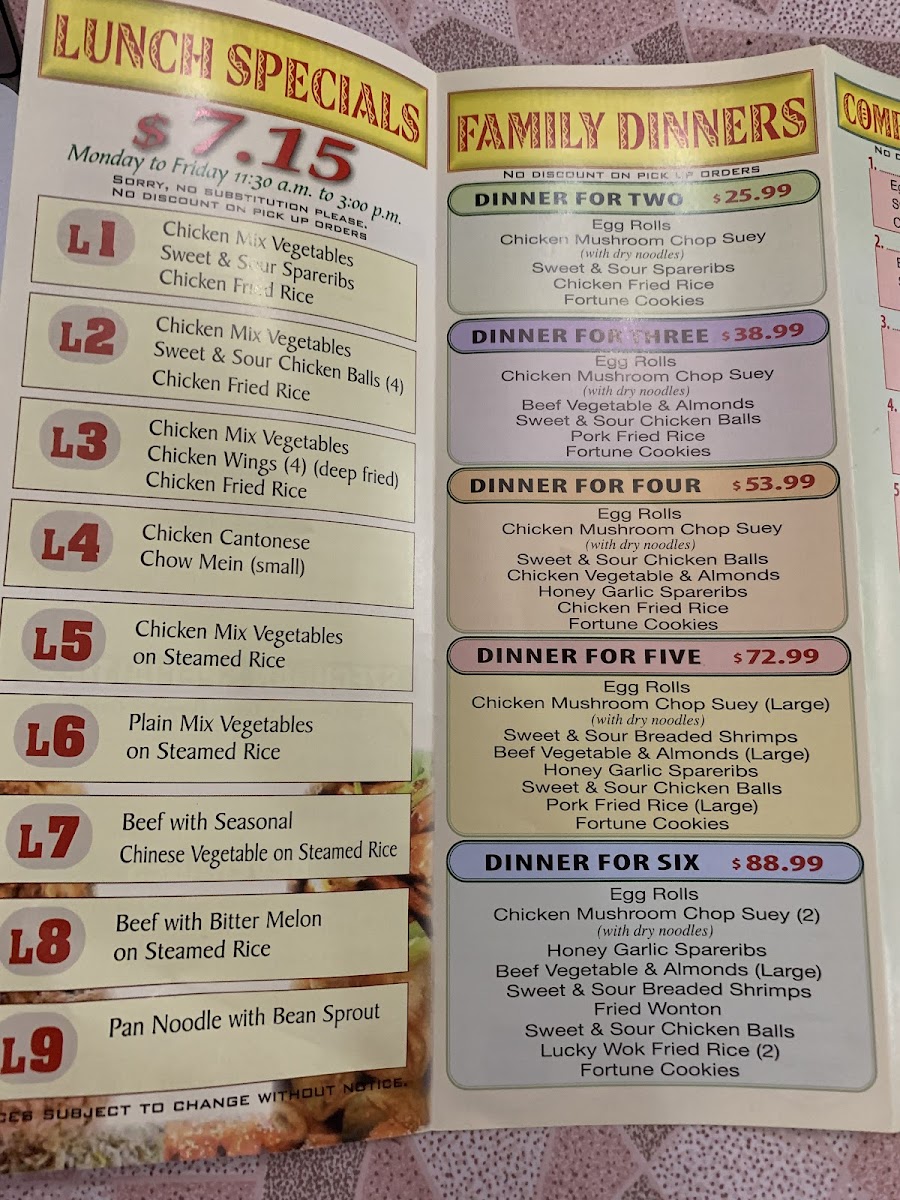 Menu Lucky Wok Restaurants-9