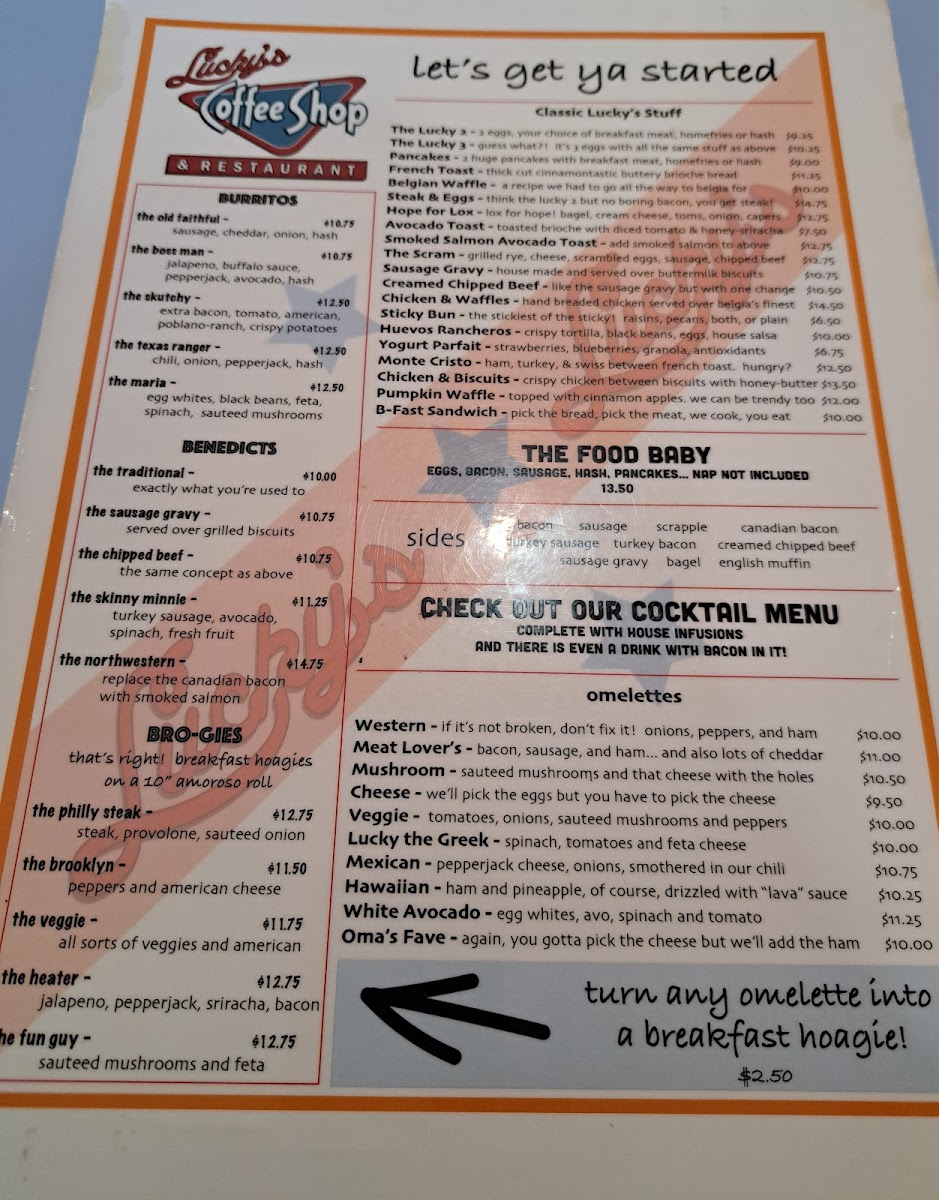 Menu Lucky's Coffee Shop-3