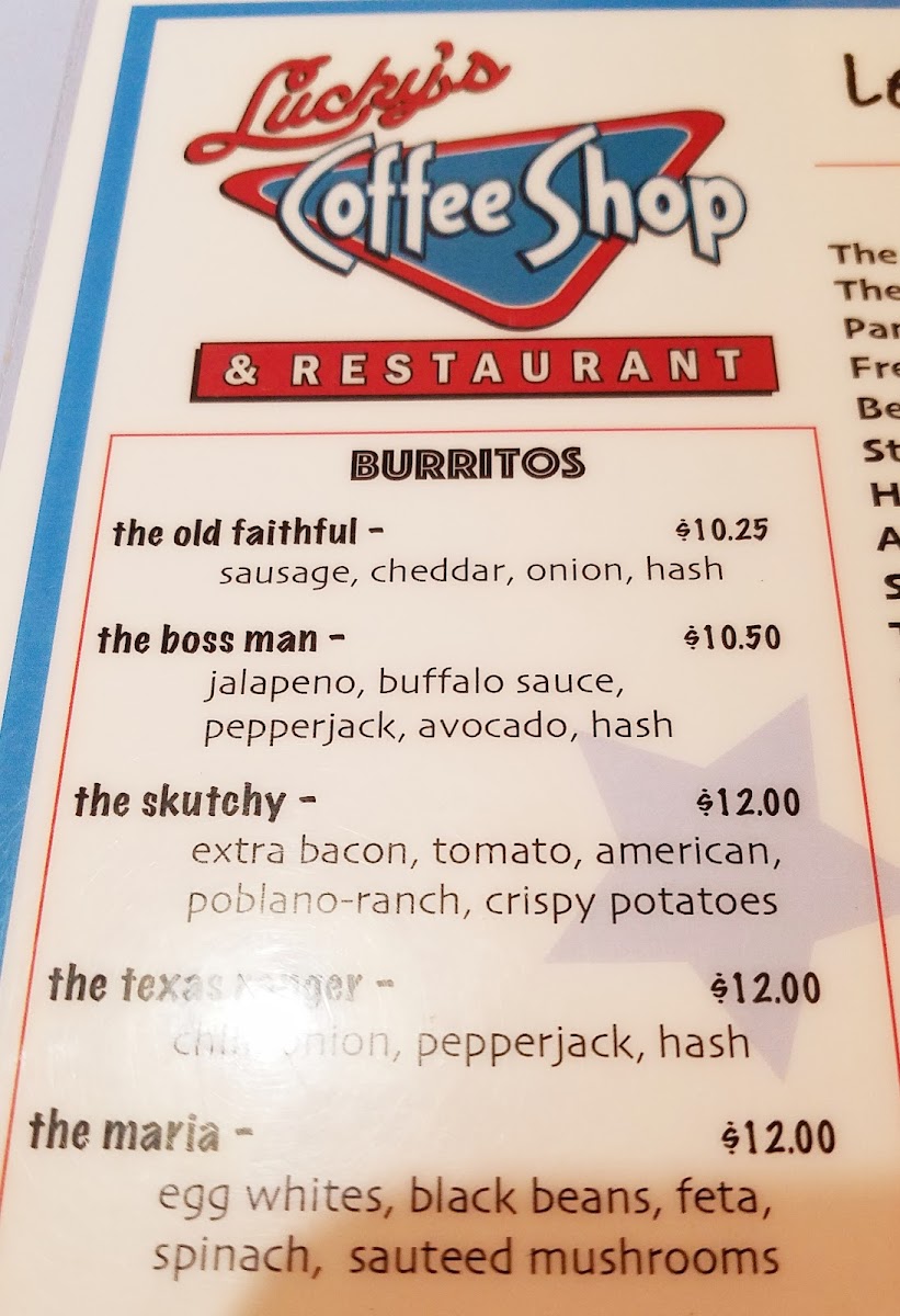 Menu Lucky's Coffee Shop-9