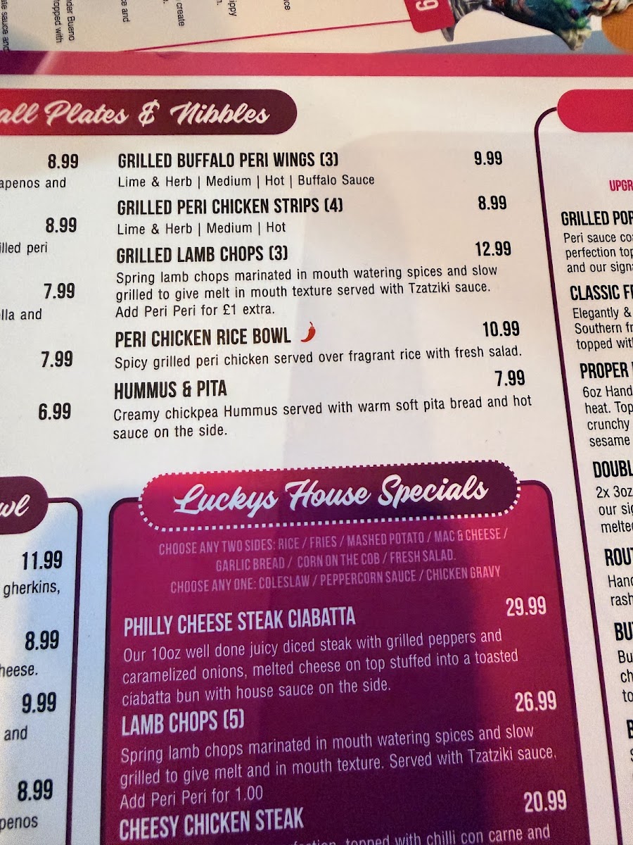 Menu Luckys Diner Wokingham-2