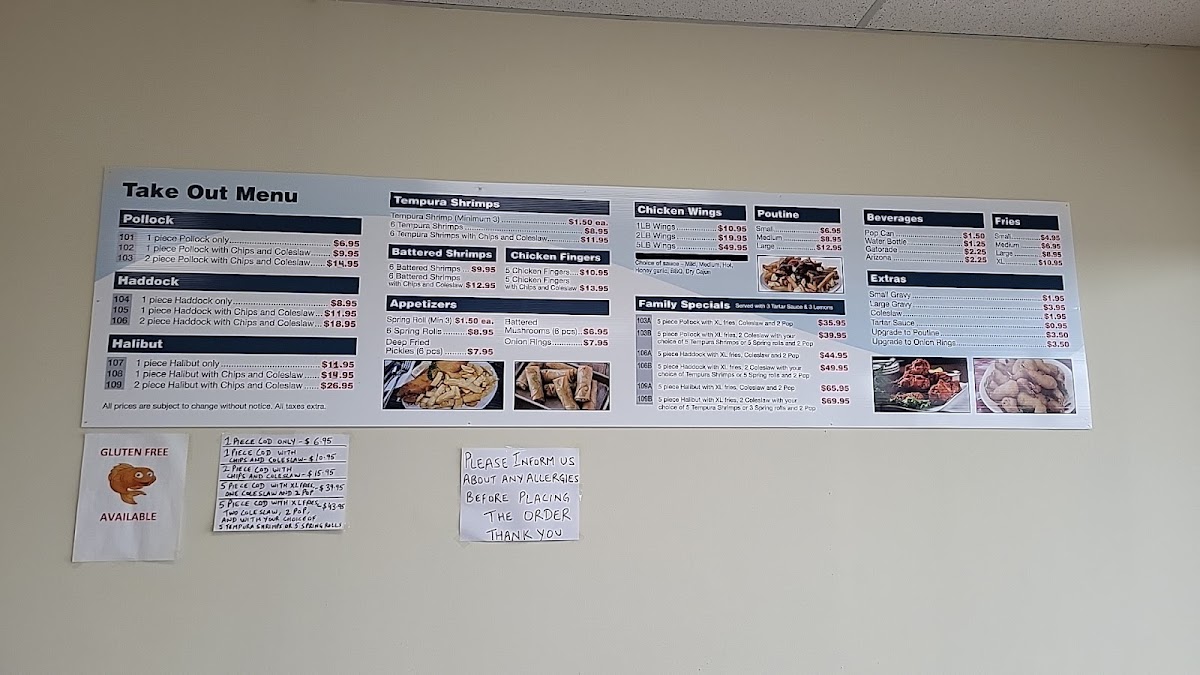 Menu Luckys Fish & Chips Stoney Creek-2