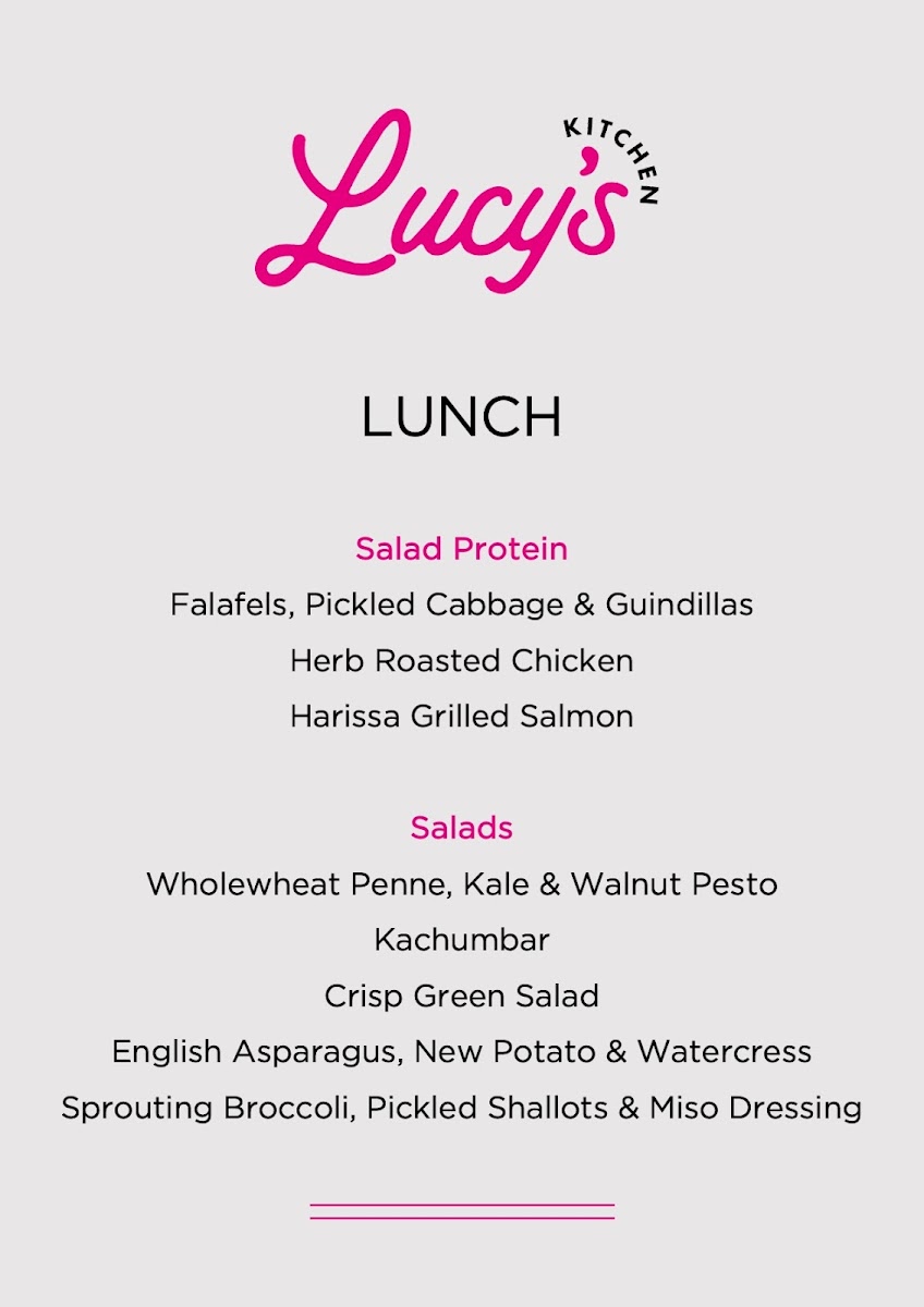 Menu Lucy's Kitchen-2