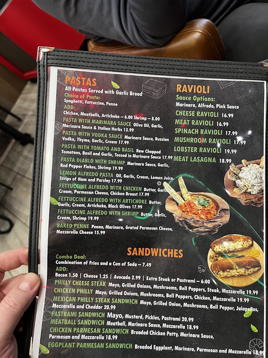 Menu Lucy's Pizza & Burgers-10