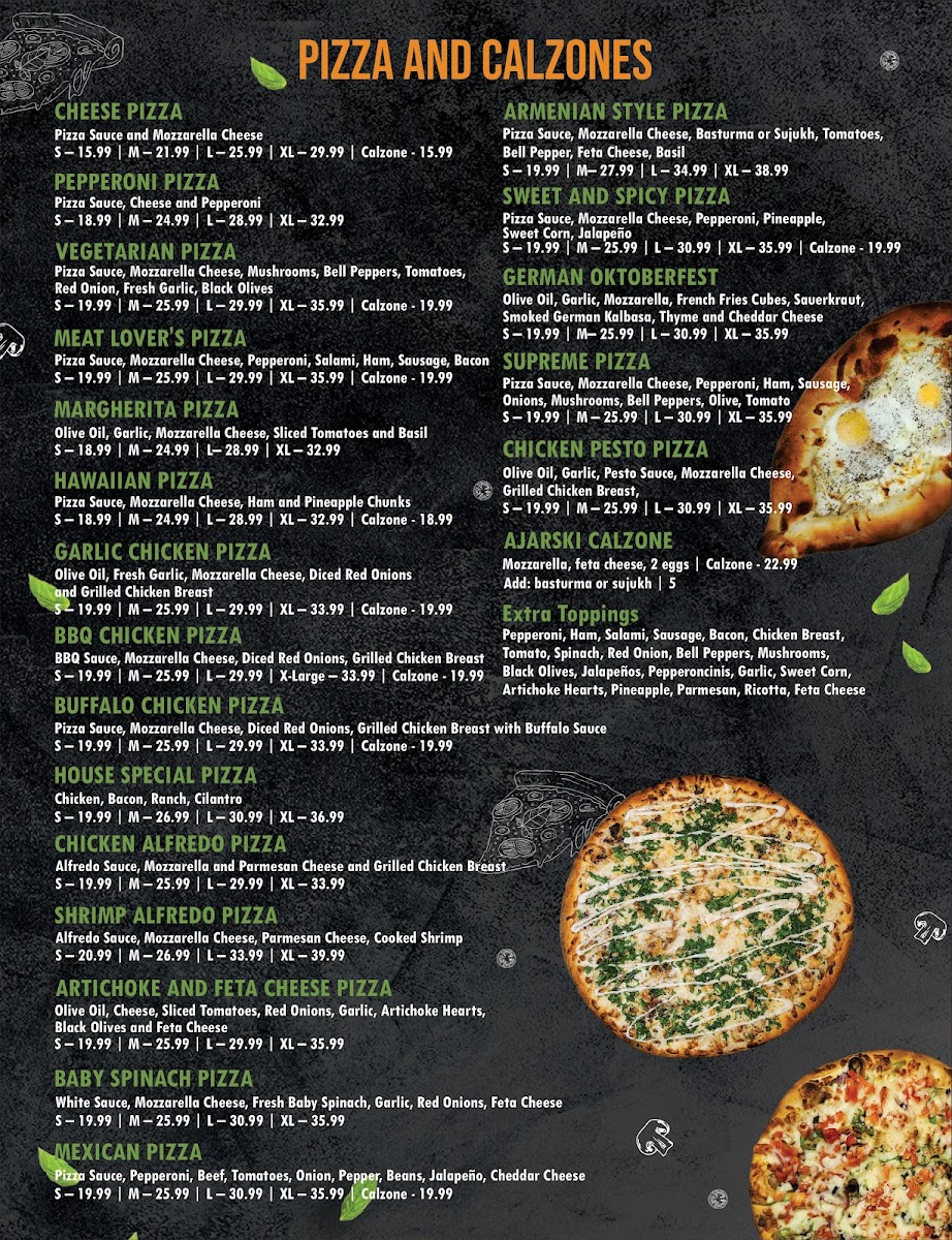 Menu Lucy's Pizza & Burgers-3