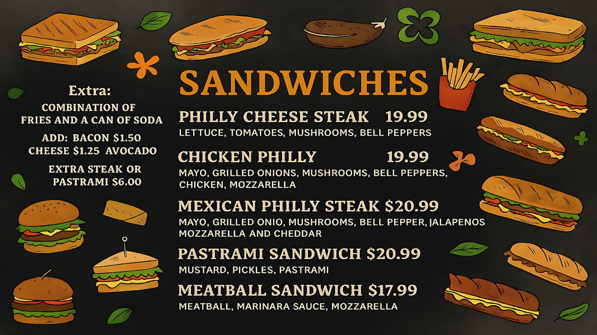Menu Lucy's Pizza & Burgers-5